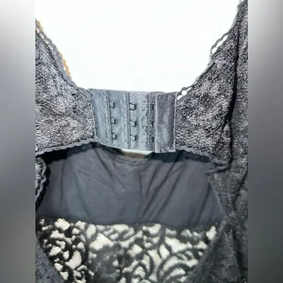 Free People x Revolve Adored Maxi Black Lace Dress - Picture 7 of 11